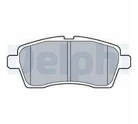 Kit pastiglie freno, Freno a disco DELPHI LP3510 per IGNIS III 1.2 2020-