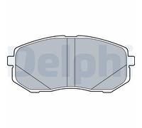 Kit pastiglie freno, Freno a disco DELPHI LP3538 per KIA OPTIMA (JF) 2 2015-2019