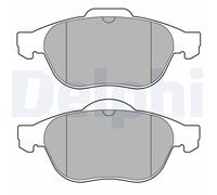 Kit pastiglie freno, Freno a disco DELPHI LP3692 per LAGUNA II (BG0/1_) 2 2001-