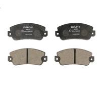 Kit pastiglie freno, Freno a disco DELPHI LP509 per TERRA (24) 0.9 1992-1994