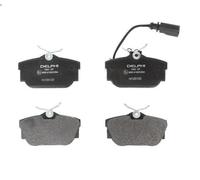 Kit pastiglie freno, Freno a disco DELPHI per CALIFORNIA T4 Camper 2.8 2000-2001