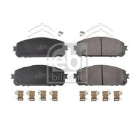 Kit Pastiglie Freno Freno A Disco Febi Bilstein 170624 per Jeep