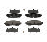 Set di pastiglie freno FERODO FDB4891, anteriore