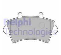 Kit pastiglie freno, Freno a disco LP1746 DELPHI per RENAULT OPEL NISSAN