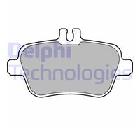 Kit pastiglie freno, Freno a disco LP2289 DELPHI per MERCEDES-BENZ INFINITI