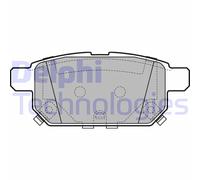 Kit pastiglie freno, Freno a disco LP2687 DELPHI per SUZUKI