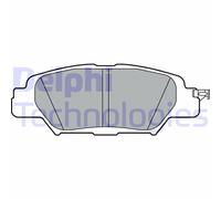 Kit pastiglie freno, Freno a disco LP3394 DELPHI per MAZDA