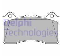 Kit pastiglie freno, Freno a disco LP3436 DELPHI per FORD