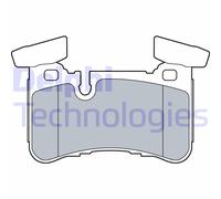 Kit pastiglie freno, Freno a disco LP3516 DELPHI per MERCEDES-BENZ