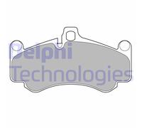 Kit pastiglie freno, Freno a disco LP3685 DELPHI per PORSCHE