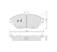PASTIGLIE FRENO ANTERIORI MERCEDES CLASSE A W176 B W246 CLA C117 GLA X156 P1783
