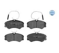 MEYLE 025 212 0519/W Pastiglie freno Anteriore per