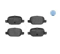 MEYLE 025 235 1716 Pastiglie freno Posteriore per