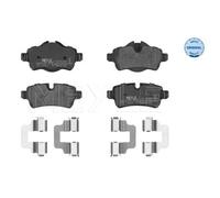 MEYLE 025 242 8917 Pastiglie freno Posteriore per