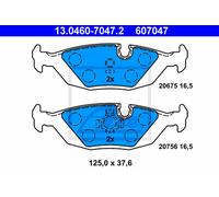 Pastiglie freno 13.0460-7047.2 ATE per BMW 5 6 7