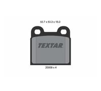 Kit pastiglie freno, freno a disco TEXTAR 2000906