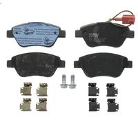 Kit pastiglie freno, Freno a disco TRW GDB1654 per MITO (955_) 1.4 2008-2013