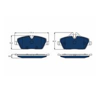 Kit Pastiglie Freno Freno A Disco Trw GDB2038BTE Electric Blue per Bmw
