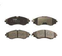Kit pastiglie freno, Freno a disco TRW GDB3345 per CHEVROLET EVANDA 2 2005-2006