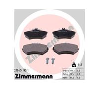 Pastiglie freno 21945.195.1 ZIMMERMANN per VW AUDI SEAT