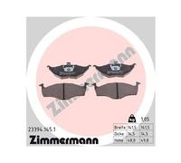 Kit Pastiglie Freno Freno A Disco Zimmermann 23394.145.1 per Vag