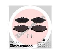 Kit Pastiglie Freno Freno A Disco Zimmermann 23743.200.1 per Mercedes Benz