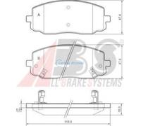 KIT PASTIGLIE FRENO HYUNDAI KIA i10 I (PA) PICANTO I (SA)