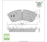 Kit Pastiglie freno Metelli Anteriore per VW MULTIVAN ##j
