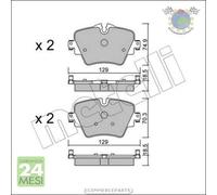 Kit Pastiglie freno Metelli per BMW 3 G20 G80 G28 320 X4 G02 F98 xDrive X3 G01