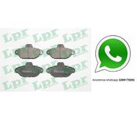 Set di pastiglie freno BREMBO P 23 096, anteriore