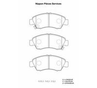 Kit pastiglie freno PER Honda Domani 1.6 88 KW 120 CV