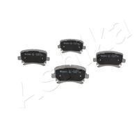 Kit pastiglie freno posteriore ASHIKA 51-00-00007 per VW TOURAN 1.9 TDI