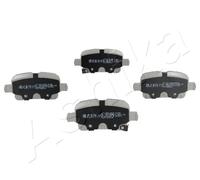 Kit pastiglie freno posteriore ASHIKA 51-00-0400 per OPEL ASTRA 1.0 (68)
