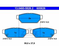 ATE 13.0460-5826.2 Kit pastiglie freni