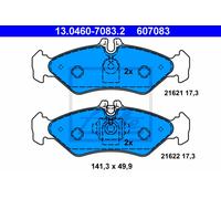 Set di pastiglie freno ATE 13.0460-7083.2, posteriore