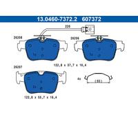 ATE 13.0460-7372.2 Kit pastiglie freni