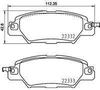 Kit pastiglie freno posteriore BREMBO P 49 053 per MAZDA CX-5 2.2 D
