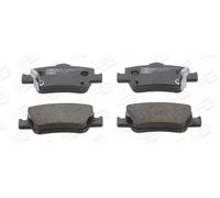 Kit pastiglie freno posteriore CHAMPION 572601CH per TOYOTA AURIS (_E15_)