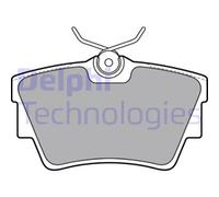 Delphi LP1745 Pastiglia freno | Compatibile con: FIAT TALENTO Bus, TALENTO Kasten, TALENTO Pritsche/Fahrgestell, NISSAN NV300 Kasten, NV300 Kombi