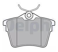 Kit pastiglie freno posteriore DELPHI LP1892 per PEUGEOT 407 2.0 HDi 135