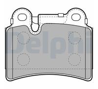 Set di pastiglie freno DELPHI LP2061, posteriore