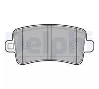 DELPHI LP2084 Kit pastiglie freni