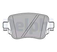 Set di pastiglie freno DELPHI LP2709, posteriore