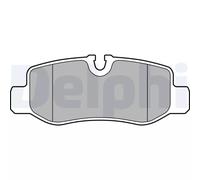 Kit pastiglie freno posteriore DELPHI LP3139 per MERCEDES VITO