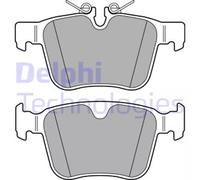 Delphi Set pastiglie freno LP3167 - posteriore per Land Rover, Jaguar, Volvo