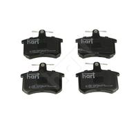 Kit pastiglie freno posteriore HART 215 893 per AUDI A4 2.7 S4 quattro