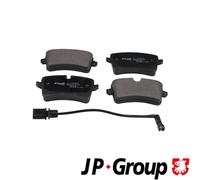 Kit pastiglie freno posteriore JP GROUP 1163708510 per AUDI A7 3.0 TDI quattro