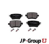 Kit pastiglie freno posteriore JP GROUP 1163708710 per SEAT LEON 2.0 TDI 4x4