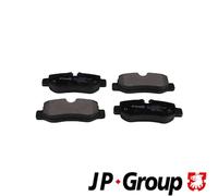 Kit pastiglie freno posteriore JP GROUP 1363702810 per MERCEDES VITO