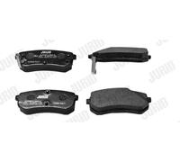 Pastiglie freno 572527J JURID per HYUNDAI KIA